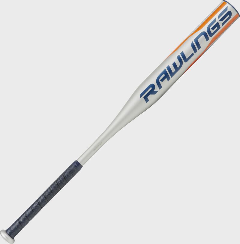 A silver Storm -13 fastpitch softball bat - SKU: FPZS13