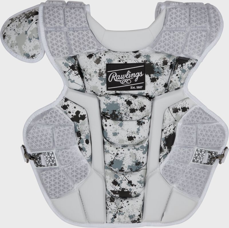Limited Edition Mach Splatter Catcher's Gear Set, Adult, Black/White