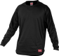 Front of Rawlings Black Youth Long Sleeve Shirt - SKU #YUDFP3-B-88