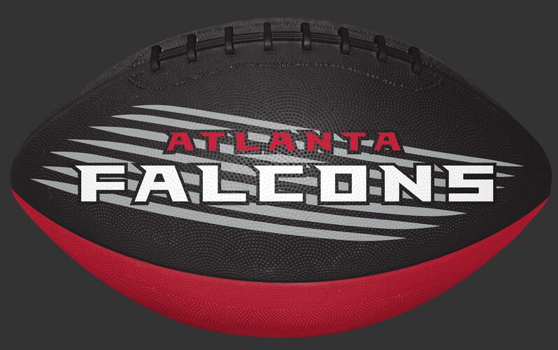 Black and Red NFL Atlanta Falcons Downfield Youth Football With Team Name SKU #07731060121