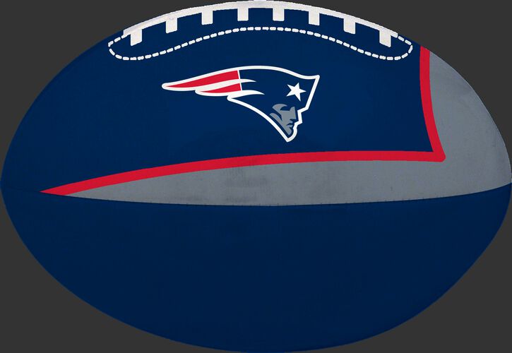 Navy and Grey NFL New England Patriots Football With Team Logo SKU #07831076114