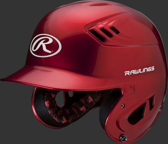 Velo Junior Batting Helmet Scarlet
