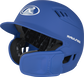 Front left-side view of Royal R16 Reverse Matte Batting Helmet | Junior & Senior - SKU: R6R07 image number null