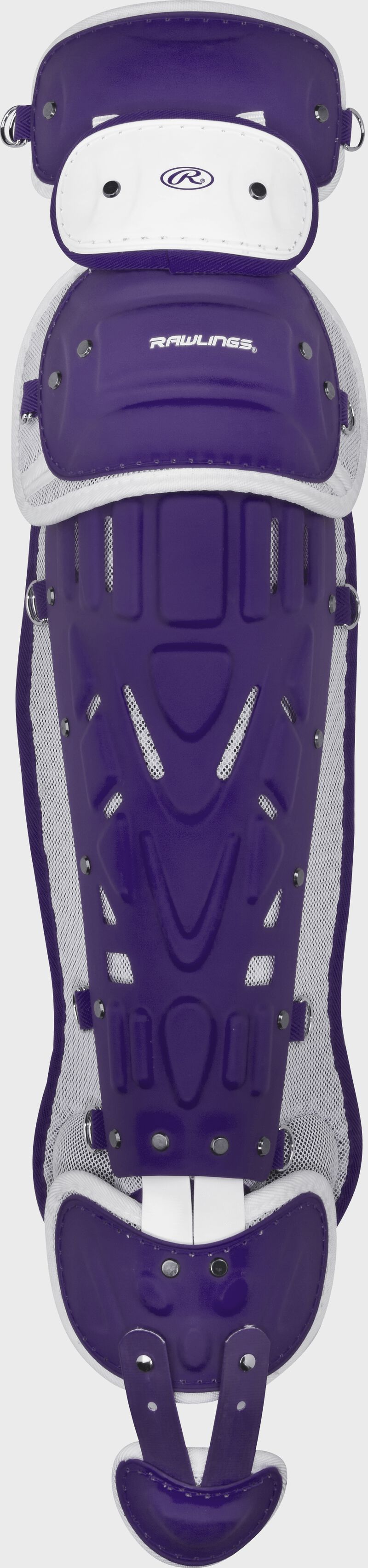 Purple/white LGPRO2 Pro Preferred adult leg guards loading=