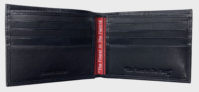 Debossed Stitch Bi-Fold Wallet