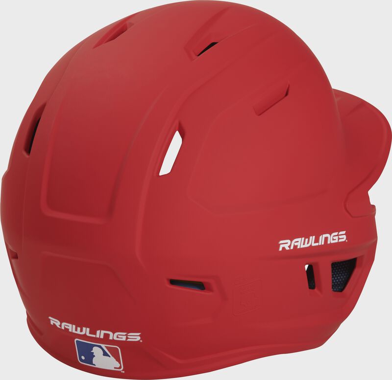 Mach Right Handed Batting Helmet with EXT Flap, 1-Tone & 2-Tone