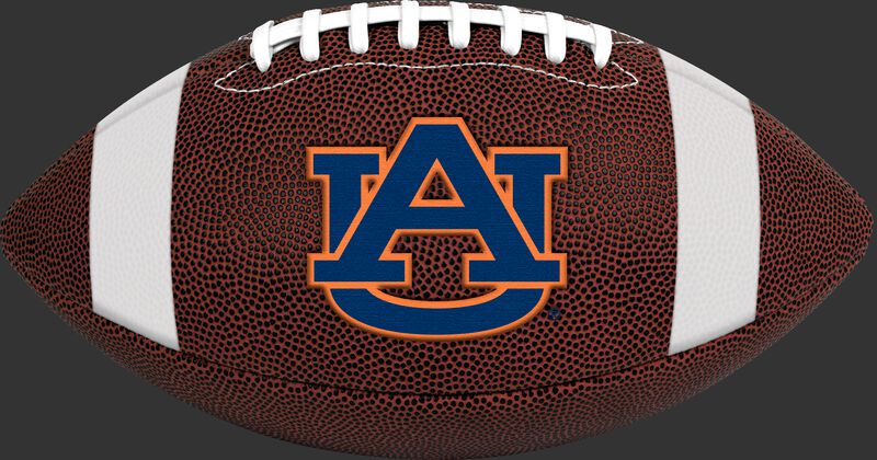 Brown NCAA Auburn Tigers Football With Team Logo SKU #04623003811