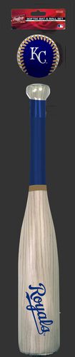 MLB Kansas City Royals Bat and Ball Set