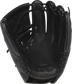 Shell palm view of black and gray 2022 REV1X 11.75-inch infield/pitcher's glove image number null