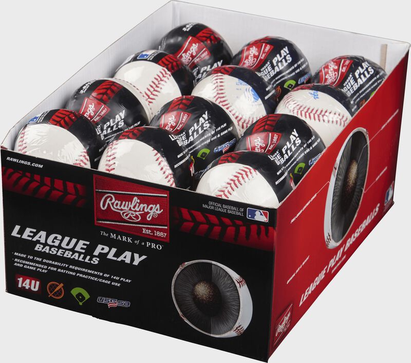 24 Pack USSSA 14U League Play Baseballs