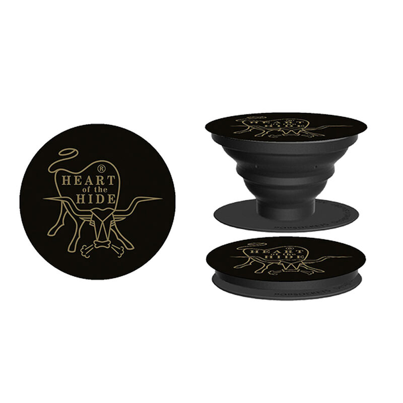 Rawlings Black and Gold Heart of the Hide Edition PopSockets With Heart of the Hide Logo SKU #HOHPOP