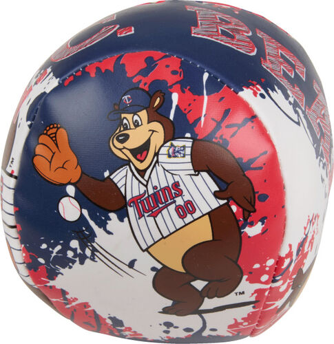 Rawlings Minnesota Twins Quick Toss 4'' Softee Baseball With Team Mascot On Front In Team Colors SKU #01320028113