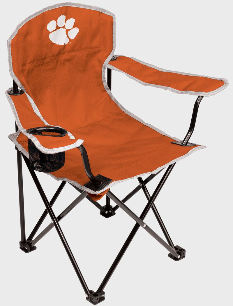 Front of Rawlings Orange NCAA Clemson Tigers Youth Chair With Team Logo #04073010111 loading=