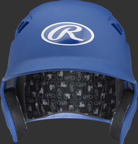 Coolflo High School/College Matte Batting Helmet Royal