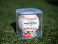 An Official MLB baseball in a display cube sitting in grass on a field - SKU: ROMLB-R image number null