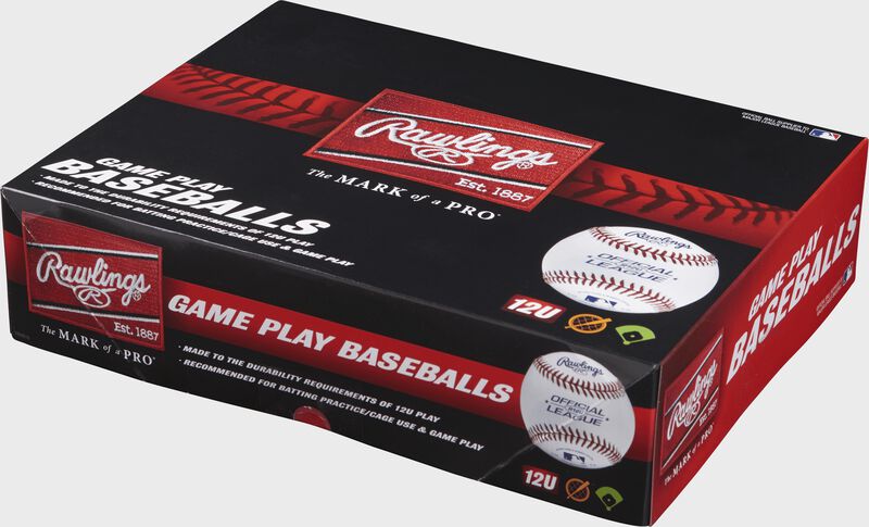 Youth 12U Game Play Baseballs