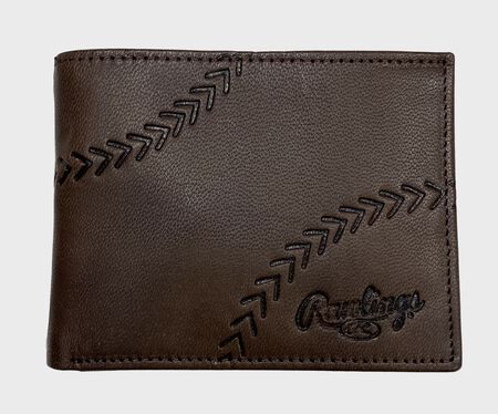 Debossed Stitch Bi-Fold Wallet