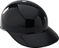 A black PBHP Adult traditional catcher's helmet image number null