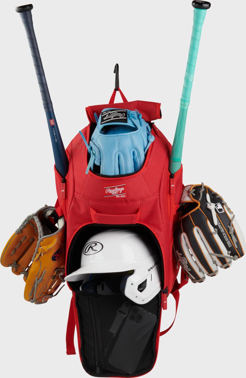 Franchise 2 Players Backpack, Scarlet