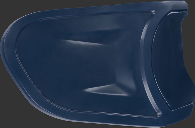 A navy REXT R-EXT universal batting helmet extension piece