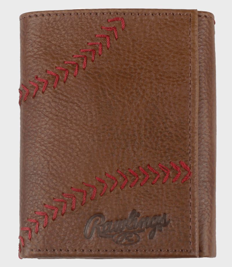 Baseball Stitch Tri-Fold Wallet