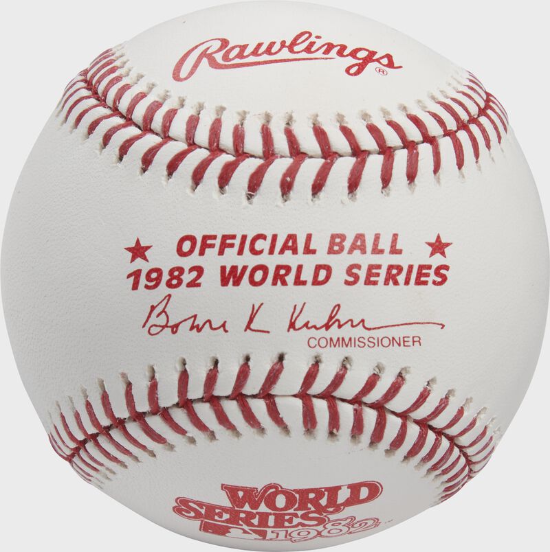 Rawlings MLB World Series Commemorative Baseball, 1982