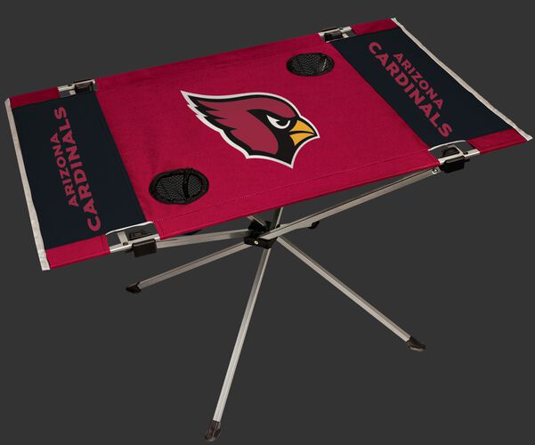Rawlings Cardinal and Black NFL Arizona Cardinals Endzone Table With Two Cup Holders, Team Logo, and Team Name SKU #03391081111
