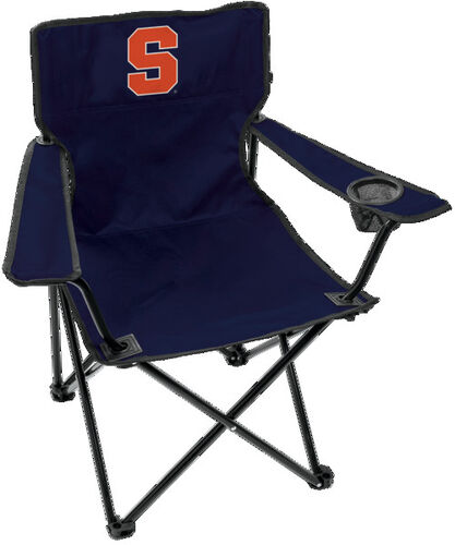 Front of Rawlings Navy Blue NCAA Syracuse Orange Gameday Elite Chair With Team Logo SKU #00563060111