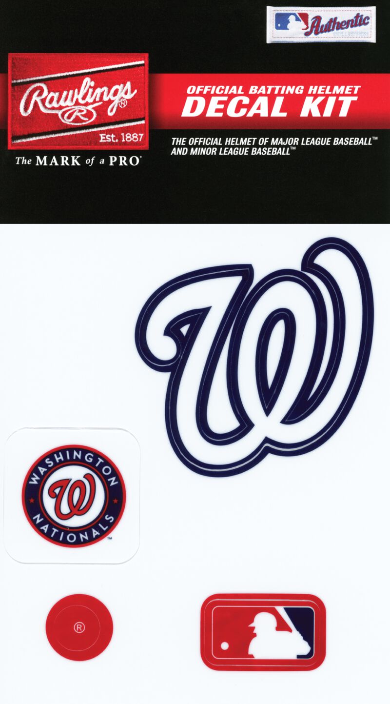 MLB Washington Nationals Decal Kit