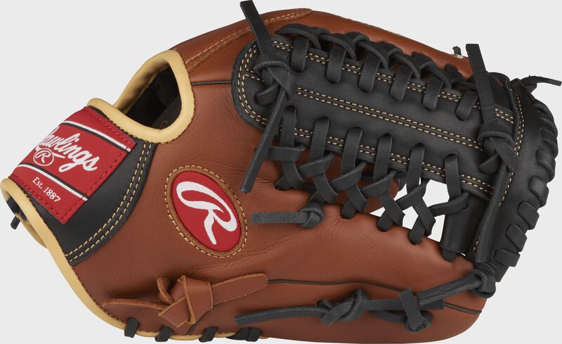 Web back view of Sandlot Series™ 11.75-in infield/pitching glove