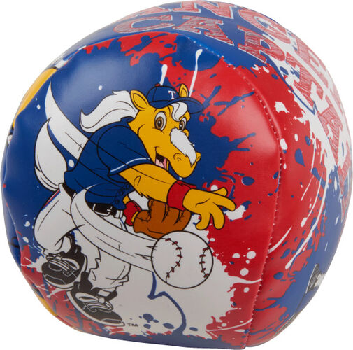 Rawlings Texas Rangers Quick Toss 4'' Softee Baseball With Team Mascot On Front In Team Colors SKU #01320022112