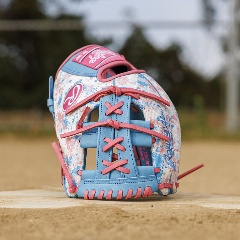 Heart of the Hide Spatter Print Speed Shell Infield Glove, Right Hand Throw