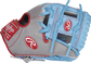 Thumb of a Columbia Blue/Gray Heart of the Hide R2G 11.5-Inch infield glove with a Columbia blue I-web - SKU: RSGPROR204-2GCB image number null