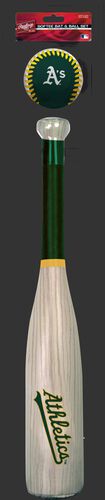 MLB Oakland Athletics Bat and Ball Set