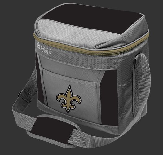 Rawlings New Orleans Saints 16 Can Cooler In Team Colors With Team Logo On Front SKU #03291077111