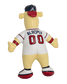 Back of Rawlings MLB Atlanta Braves Mascot Softee With White Team Jersey, Navy Hat, and Mascot Name Blooper SKU #03770005111 image number null