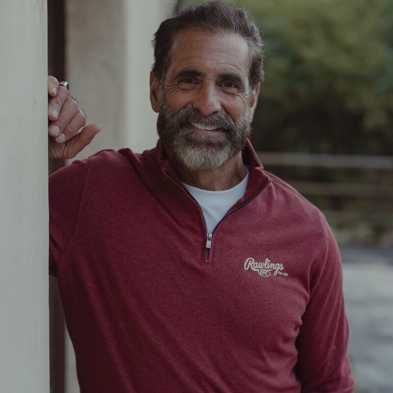 Rawlings x The Normal Brand Puremeso Weekend Quarter Zip, Maroon, Adult 3XL