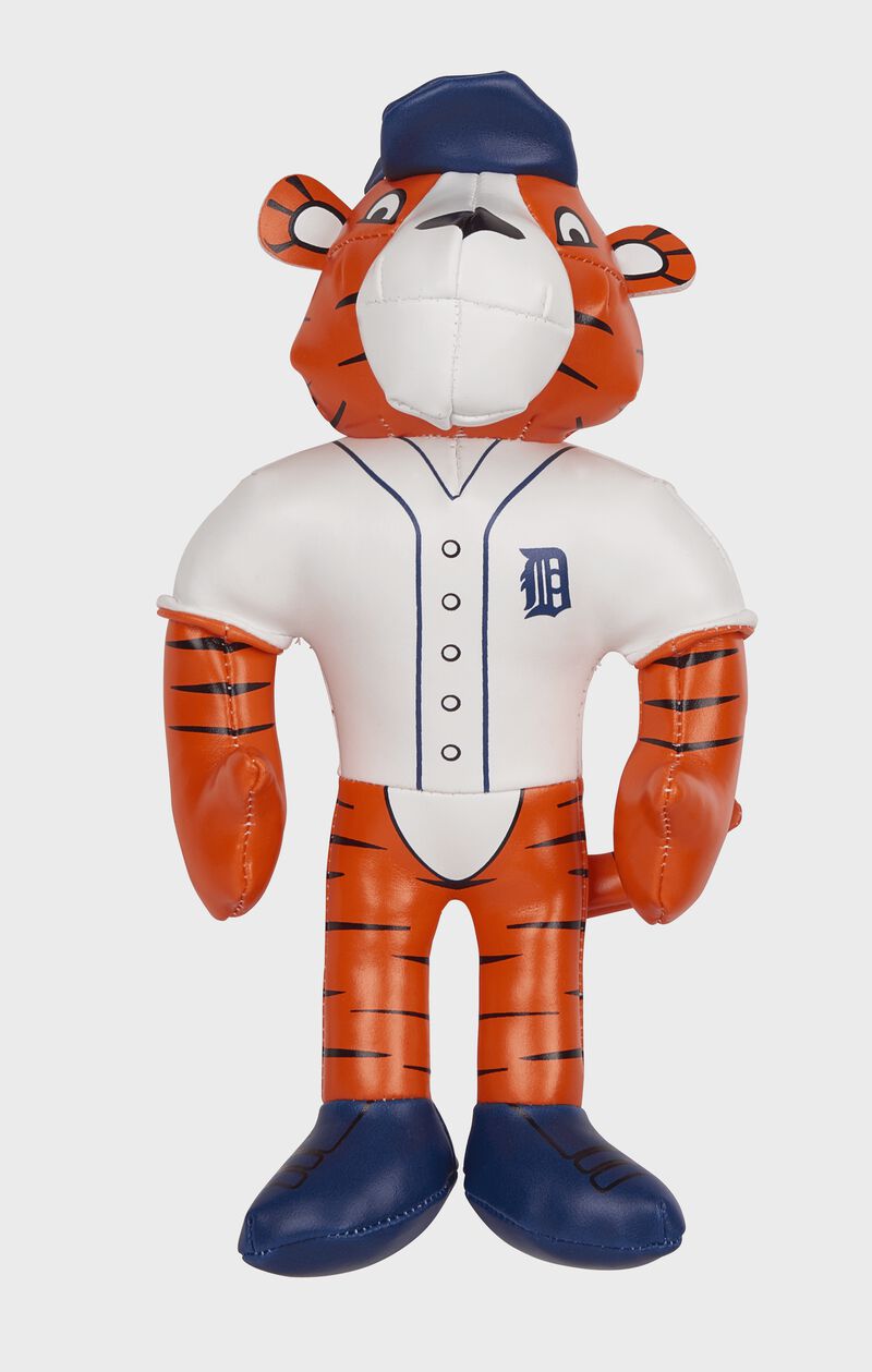 Rawlings MLB Detroit Tigers Mascot Softee With White Team Jersey and Blue Backwards Team Hat SKU #03770027111 loading=