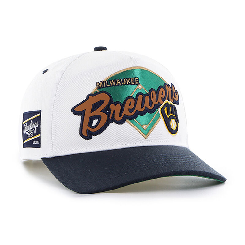 Milwaukee Brewers Rawlings Infield '47 Brand Hitch Hat