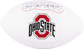 White NCAA Ohio State Buckeyes Football With Team Logo SKU #05733042122 image number null
