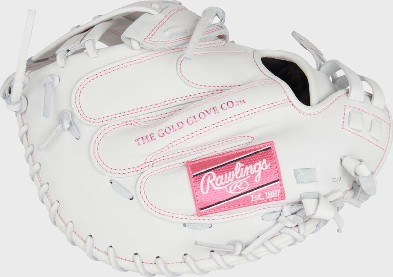 Liberty Advanced Color Series 34 in Catcher's Mitt, White/Pink, Right