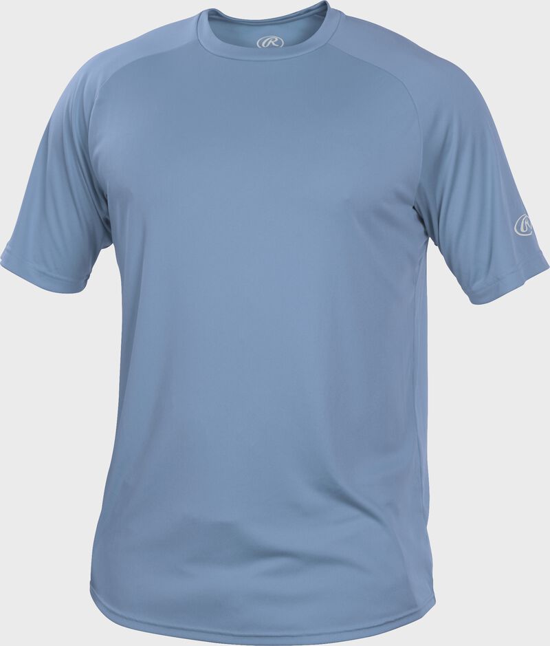 RTT Columbia Blue Adult crew neck short sleeve jersey