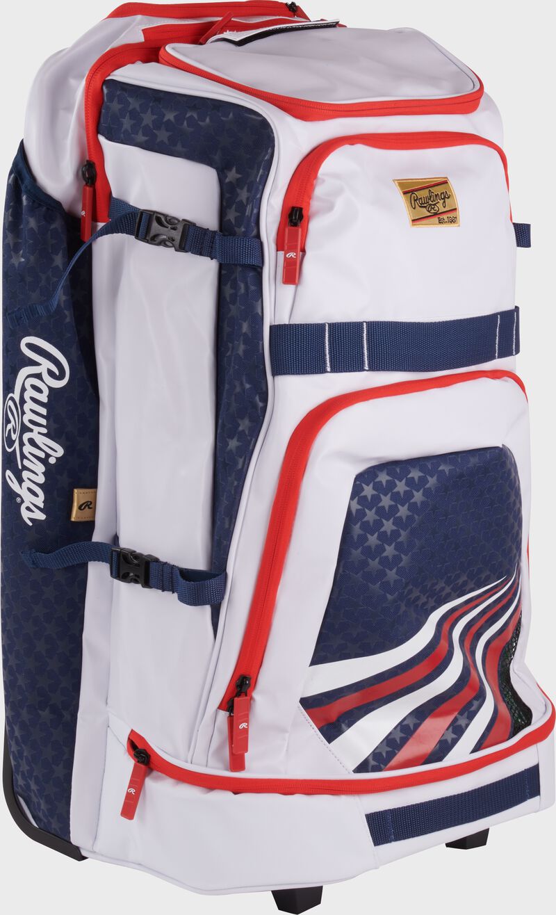 Rawlings Gold Collection Wheeled Bag, USA, RSGGCWHBG-US