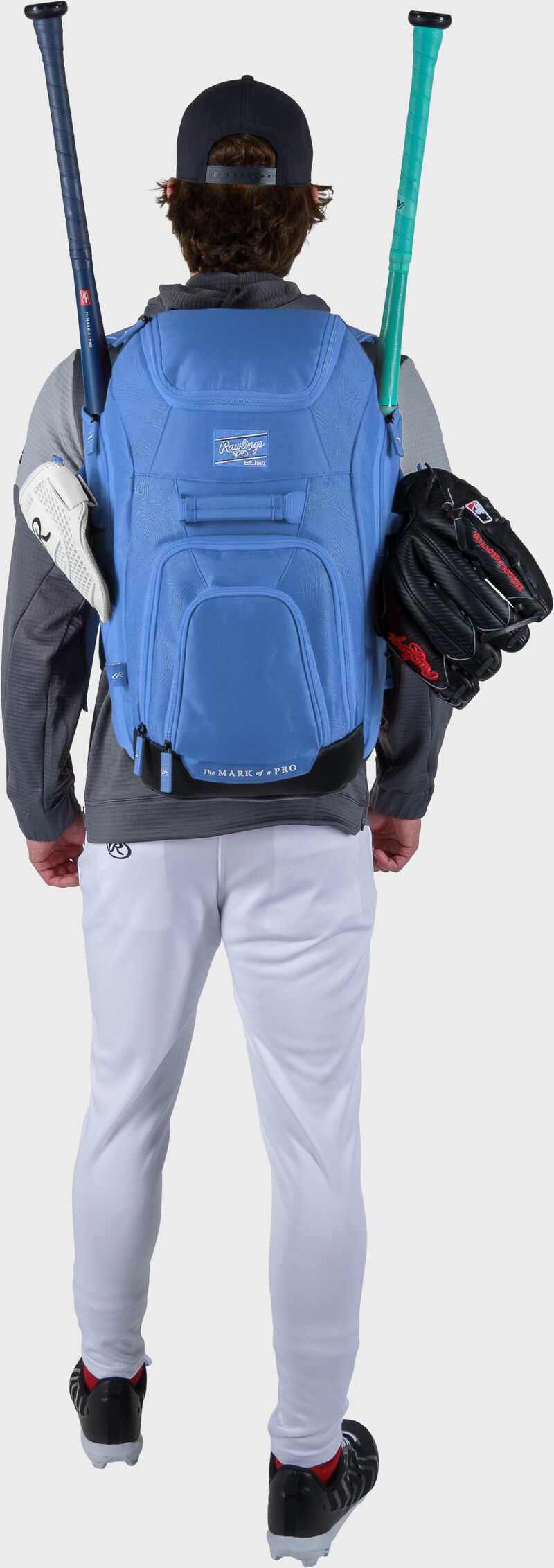 Franchise 2 Players Backpack, Columbia Blue