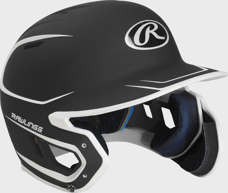 Mach Right Handed Batting Helmet with EXT Flap, 1-Tone & 2-Tone