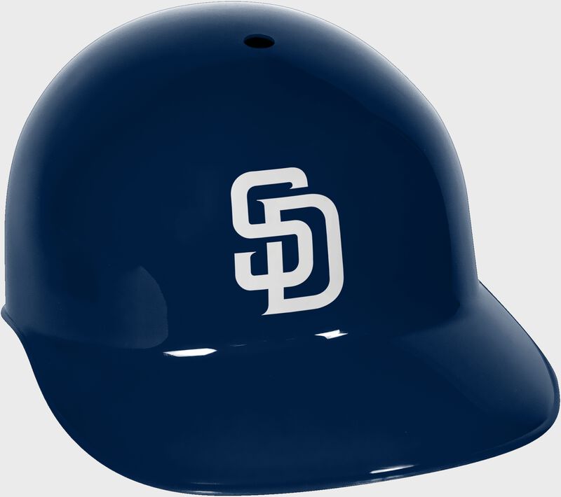 A navy MLB San Diego Padres replica helmet - SKU: 01950019111 loading=