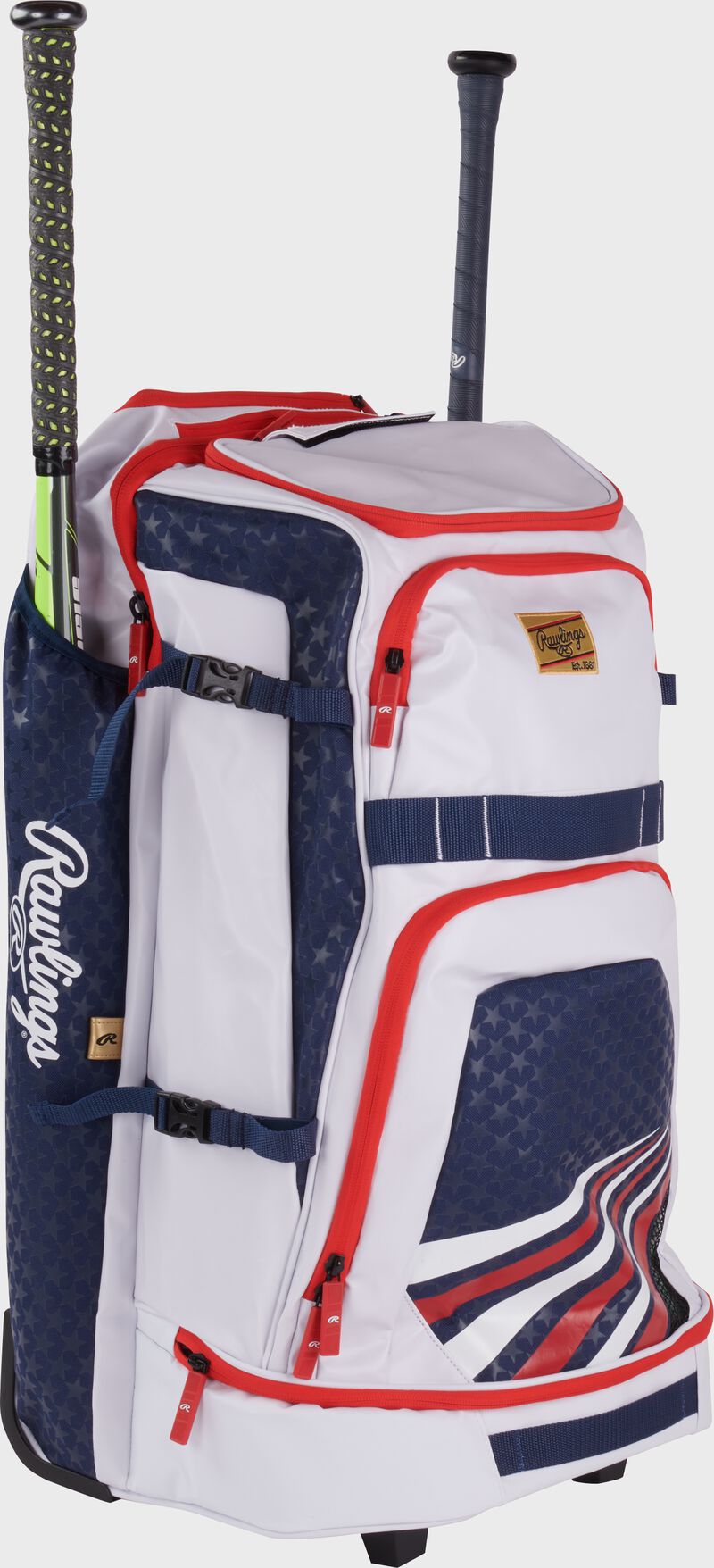 Rawlings Gold Collection Wheeled Bag, USA, RSGGCWHBG-US