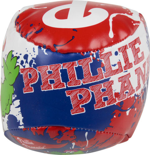 Top of Rawlings Philadelphia Phillies Quick Toss 4'' Softee Baseball With Team Mascot Name On Front In Team Colors SKU #01320020112