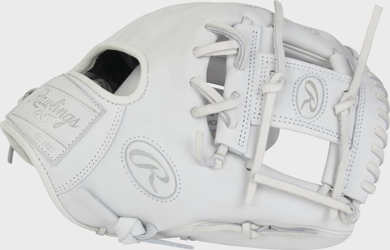 Thumb of a white Heart of the Hide white element glove with a white I web - SKU: PRO204-2W