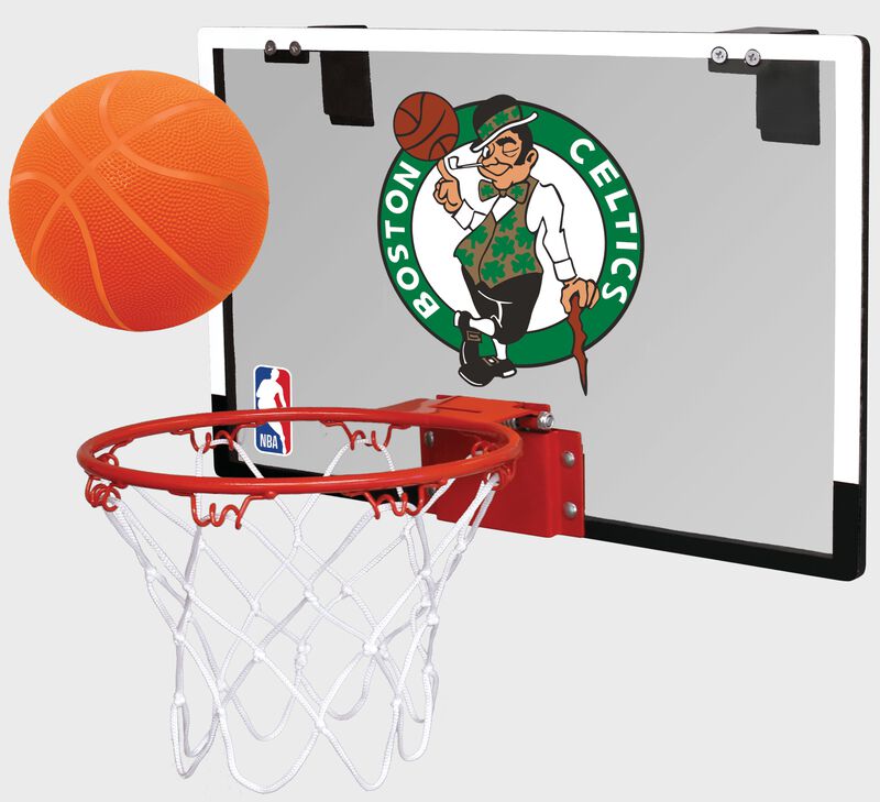 Rawlings NBA Boston Celtics Game On Hoop with Team Logo On Backboard SKU #00664193111